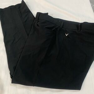 Callaway Golf Pants Men's Black Size 40x30 Flat Front